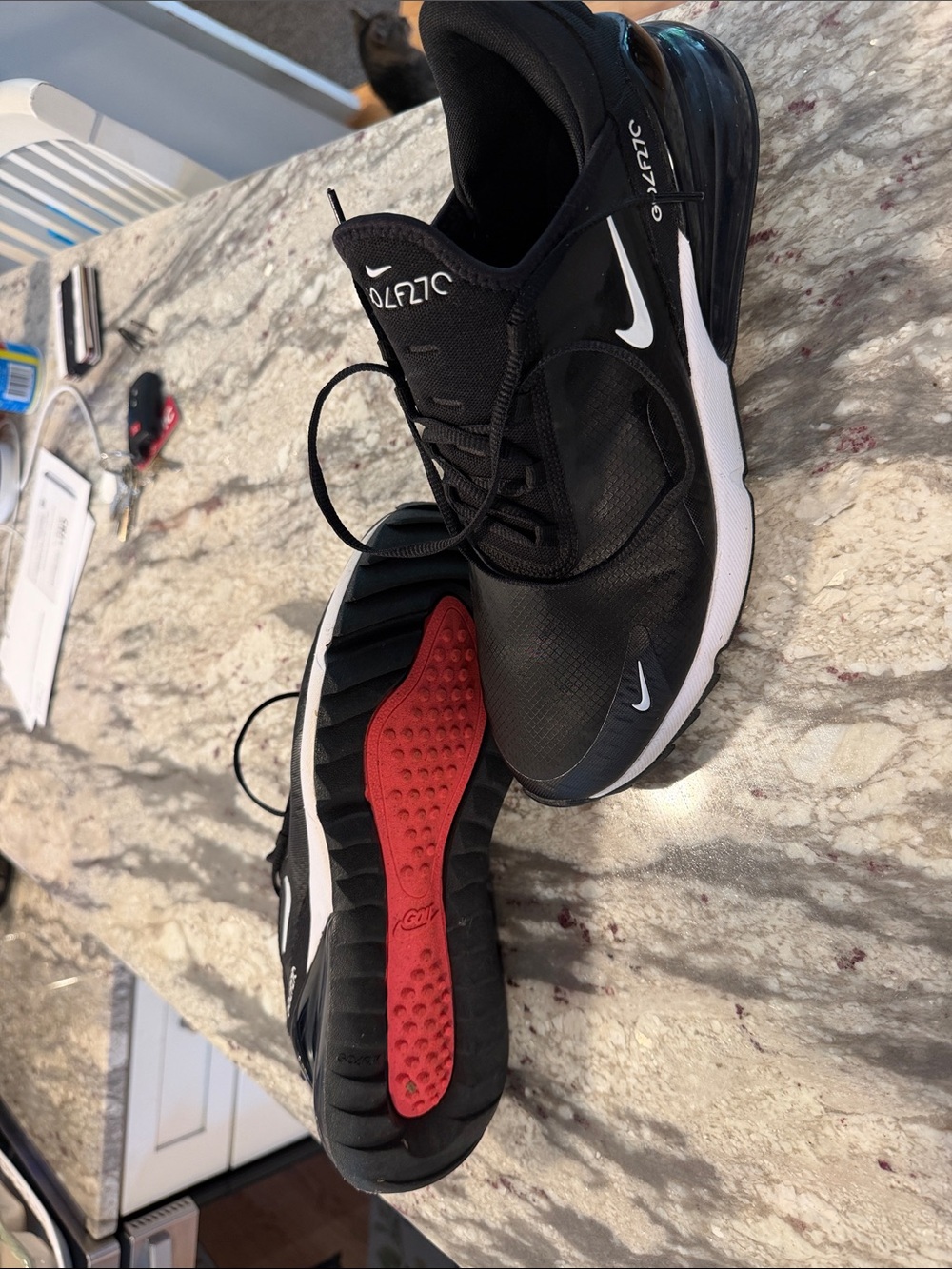 Nike Men’s Black Air Max 270 Casual Sneakers